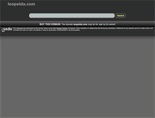Tablet Screenshot of leopolda.com
